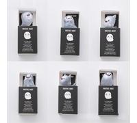 Mini Glow in The Dark Figures for Halloween Decorations and Party Crafting, Made from Lightweight and Resin with Unique Packaging (One set (6 each))