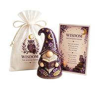 Mini Gnome Funny Motivational Statue with Card and Message