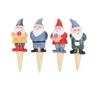 Mini Gnome Plant Pot Pals, Set of 4
