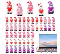 Mini Gnomes Of Valentine's Day - Figurines Dè G?e Là Sàint-Vàlentin | Mìni Fìgurines Gnômes, Dwarf 3D Dwarf Urines - Set Of 25 Pieces Of Ornaments?Ecoratives, Objects?e Resin Collection