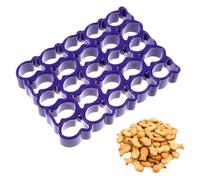 Mini Goldfish Cutter, Reusable Fish Cookie Cutters Cute Fun Animal Cookie Molds Fondant Cracker Cutters Snack Cutter for Baking Kids Fish-Shaped Maker (Purple)