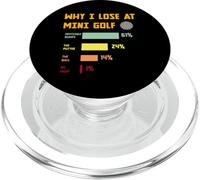 Mini Golf Champion Humor Family Golfers PopSockets PopGrip for MagSafe