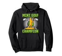 Mini Golf Champion Humor Family Golfers Pullover Hoodie