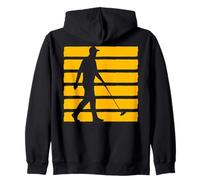 Mini Golf Champion Humor Family Golfers Zip Hoodie