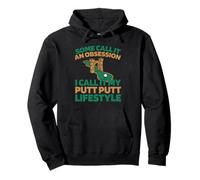 Mini Golf Family Fun Outdoor - Putting Mini Golf Pullover Hoodie