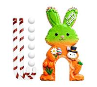 Mini Golf Game Set,Easter Portable Activity | Mini Golf Course with Club & Balls - for Kids Adults Gathering Party Indoor Home Living Room Bedroom Playroom