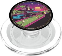 Mini Golf Gorilla Humor Family Golfers PopSockets PopGrip for MagSafe