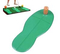 Mini Golf Hitting Mat, Portable GolfPractice Mat with Tees, Non-Slip GolfMat Practice Hitting Training for Indoor Outdoor Swing & Chipping, Golf Accessories & Gift for Golfers, Beginners