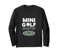 Mini Golf Master Funny Crazy Putt Long Sleeve T-Shirt