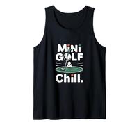 Mini Golf Master Funny Crazy Putt Tank Top