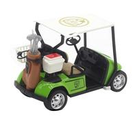 Mini Golf Model, Mini Golf Cart Model Toy, Pullback Action Cart Assembly Play Vehicle Girls Cake Decoration