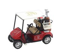 Mini Golf Model Toy-10 * 5.2 * 6.7cm 1:36 Scale Miniature Golf Cart Model Toy,Alloy Pull Back Action Golfcart For Boys Girls Toddles Ornaments Collection Decoration