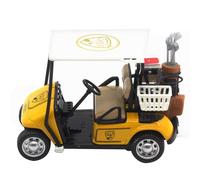 Mini Golf Model Toy - Diecast Metal Golf Cart Pullback Toys | 1:36 Scale Pullback Vehicle Model For Kids Boy Girl Gift Toddles 4 Colors Age 3 +