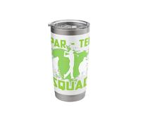 Mini Golf Par-Tee Squad Humor Family Golfers Stainless Steel Insulated Tumbler
