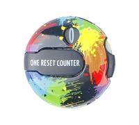 Mini Golf Stroke Counter, Golf Stroke Counter Portable Mini Golf Stroke Counter with Quick Reset Clip, Golf Score Indicator for Golf Lover (Neon)