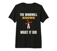 Mini Golf The Windmill Knows What It Did Miniature Golf Premium T-Shirt