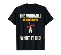 Mini Golf The Windmill Knows What It Did Miniature Golf Value Graphic T-Shirt