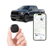 Mini GPS Tracker for Cars - Hidden Magnetic Vehicle Tracking Device, Real-Time Location Finder Compatible with iOS & Android, No Monthly Fee, No SIM Card, Anti-Lost Tracker for Car, Keys, Pets & Bags