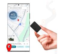 Mini GPS Tracker for Cars, Motorbikes and Children 60 Days Long Standby GPS Tracker with APP Anti-Theft Alarm Real-Time Global Tracking Hidden Magnetic Car Tracker 6 Months Historical Trajectory