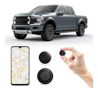 Mini GPS Tracker for Vehicles (Universally for Android & iOS), Hidden Car Location Tracker w/Magnetic Case, Item Finder for Google Find Hub & iOS Find My No Monthly Fees, Black