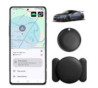 Mini GPS Tracker for Vehicles work with Google Find Hub, Tracker Device for Vehicles No Monthly Fee No Subscription Car Tracker Device Hidden Magnetic Real-Time Tracking for Cars Bikes Samsung)