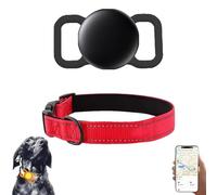 Mini GPS Tracker, Undetectable Car Tracking Device with Magnetic Case, Vehicles Tracking Device for Cars Kids Dogs, No Subscription Fee(Available for Ios) (Collar + Tracker S)