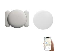 Mini GPS Tracker, Undetectable Car Tracking Device with Magnetic Case, Vehicles Tracking Device for Cars Kids Dogs, No Subscription Fee(Available for Ios) (White1PC)