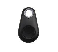 Mini GPS Tracking Device Tag Key Child Finder Dog Pet Tracker Location Bluetooth Smart Vehicle Anti-lost(Black)