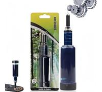 Mini Grease Gun & Grease Cartridge,Small Grease Pump with Fine-Tipped Steel Nozzle for Extend Life,Waterproof Lubrication Tool for Maintenance,Waterproof Grease Pump & Gun for Chainsaw Guide Bar
