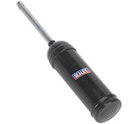 Mini Grease Gun - Push Action Hand Greaser - Rigid Extension Tube & Nozzle