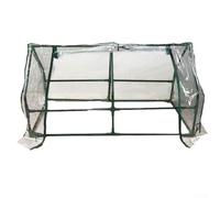 Mini Greenhouse Cover Portable,Clear PVC Plant Growing Shelter Indoor Outdoor Garden Grow Tent with Roll-Up Zipper Door,120x60x60cm for Patio Balcony