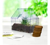 Mini Greenhouse Grow Kit Gift Republic Dark Green One Size