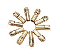 Mini Grinder Copper Chuck Aessory Set of 10, for Use with Electric Grinders, Clamping Range 0 3 3 2mm