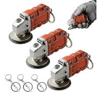 Mini Grinder Keychain,2-in-1 Mini Grinder Tool Keychain Little Sander Keychains,Backpack Accessories Bag Purse Charms Gift