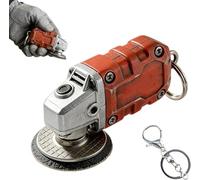 Mini Grinder Keychain,2-in-1 Mini Grinder Tool Keychain Little Sander Keychains,Backpack Accessories Bag Purse Charms Gift