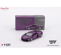 Sunrich MGT01121-L MINI GT 1/64 Lamborghini Levuerto Viola 30th Matte (Purple) (Left Handle) Finished Product