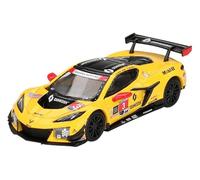 MINI GT 1/64 Chevrolet Corvette Z06 GT3.R IMSA Daytona 24 Hour 2024#3 Corvette Racing by Pratt Miller Motorsports Complete Product MGT00854-L