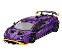 MINI GT 1/64 Lamborghini Huracan STO Viola Pacifae (Right Handle) Finished Product