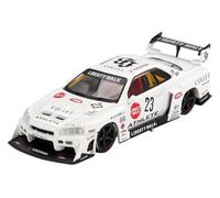 MINI GT 1/64 Nissan LB-ER34 Super Silhouette Athlete/Collet (Right Handle) Finished Product MGT01059-BL MGT01059
