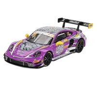 MINI GT 1/64 Porsche 911 GT3 R FIA GT World Cup 70th Anniversary 2023#27 Macau Grand Prix HubAuto Racing (Left Handle) Finished Product
