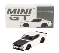 Mini GT - 1973 Nissan Skyline Kenmeri Liberty Walk White