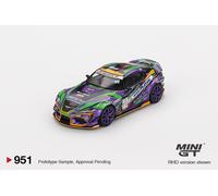 Mini GT #951 "Toyota GR Supra KUHL 2021 D1GP EVANGELION RACING D1
