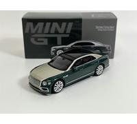Mini GT Bentley Flying Spur White Sand Verdant LHD 1:64 Mini GT MGT00867L