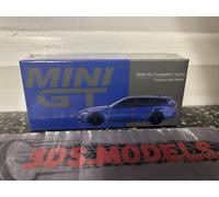 MINI GT BMW M3 COMPETITION TOURING BLUE 1/64 COMBINE POSTAGE