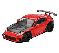 MINI GT GR 86 "L B-Nation Red with Carbon Hood Limited Edition 1/64 Diecast Model Car MGT00885