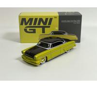 Mini GT Lincoln Capri Hot Rod 1954 Lime Yellow LHD 1:64 Scale MGT00794L
