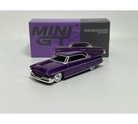 Mini GT Lincoln Capri Hot Rod 1954 Purple Metallic LHD 1:64 Scale MGT00757L