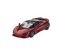 Mini GT McLaren 750S Diecast Model Car, 1:64 Scale, Amaranth Red, 7cm Length