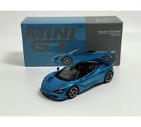 Mini GT McLaren 750S Spider Belize Blue RHD 1:64 Scale MGT00812R