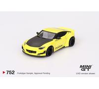 MINI GT MGT00752-L 1:64 Nissan Z Pandem Ikazuchi Yellow 2024 (LHD)